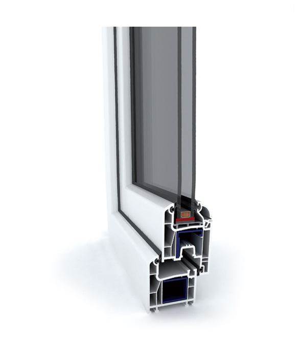 پروفیل لولایی UPVC